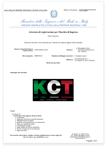 Certificate 1